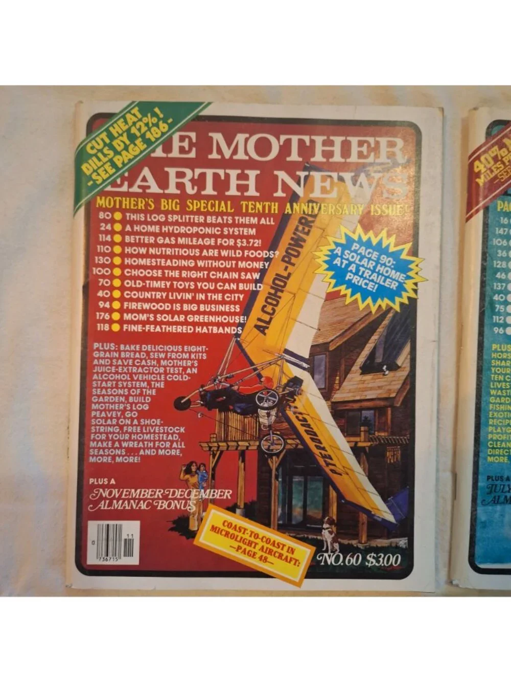 Mother Earth News Magazines 5 Lot 1978 1979 Vintage Homesteading Garden DIY Farm